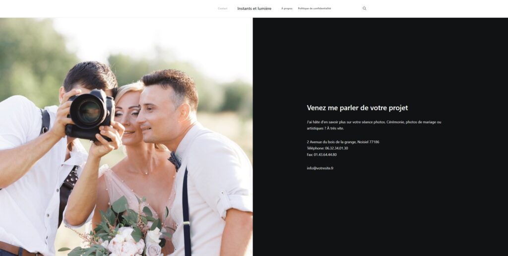 Instants et lumière