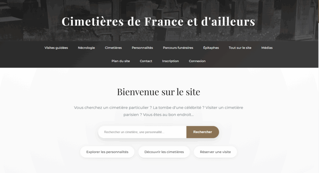 Désinfection, refonte de Landrucimetières