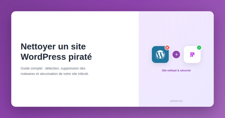 Site WordPress piraté : guide complet pour le nettoyer et sortir du blacklist Google