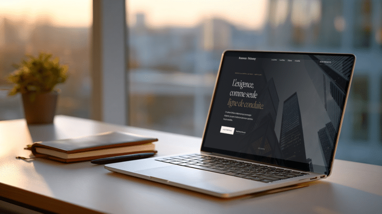 Création de site internet pour avocat : pourquoi le sur-mesure change tout